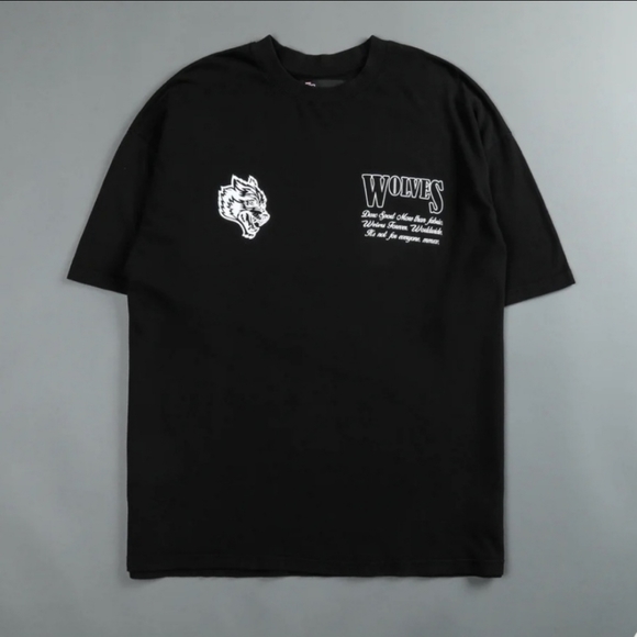 CAUGHT IN OUR WEB "PREMIUM" OVERSIZED TEE IN PIGMENT BLACK VERY RARE *SOLD OUT* - Picture 2 of 3